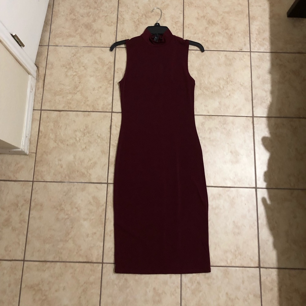 Forever 21 Ribbed Turtleneck Dress